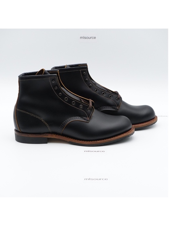 NEW Size 10.5 Men\'s Red Wing 9060 Beckman Flatbox Leather Boot Black Made in USA main image 8